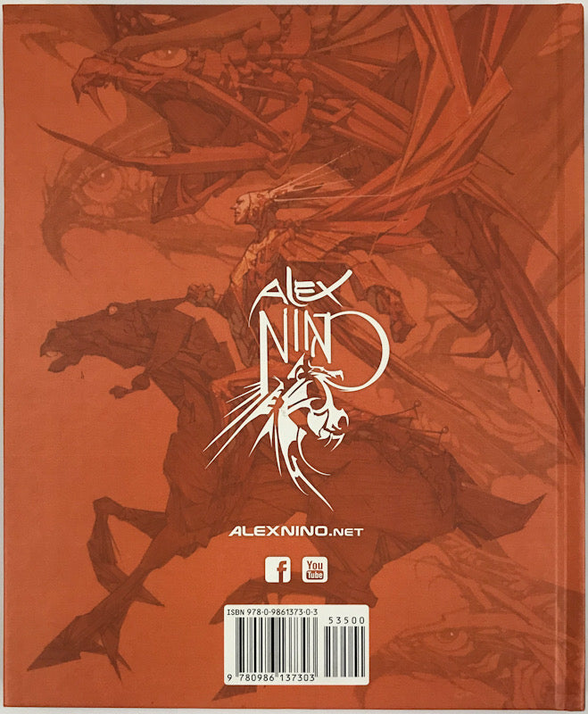 Art Quest of Alex Nino - Signed with a Full-Page Drawing