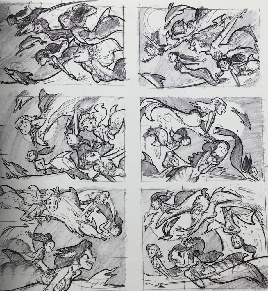 For the Love of Lines Vol. 3: Fish Out of Water - Inscribed with a Drawing