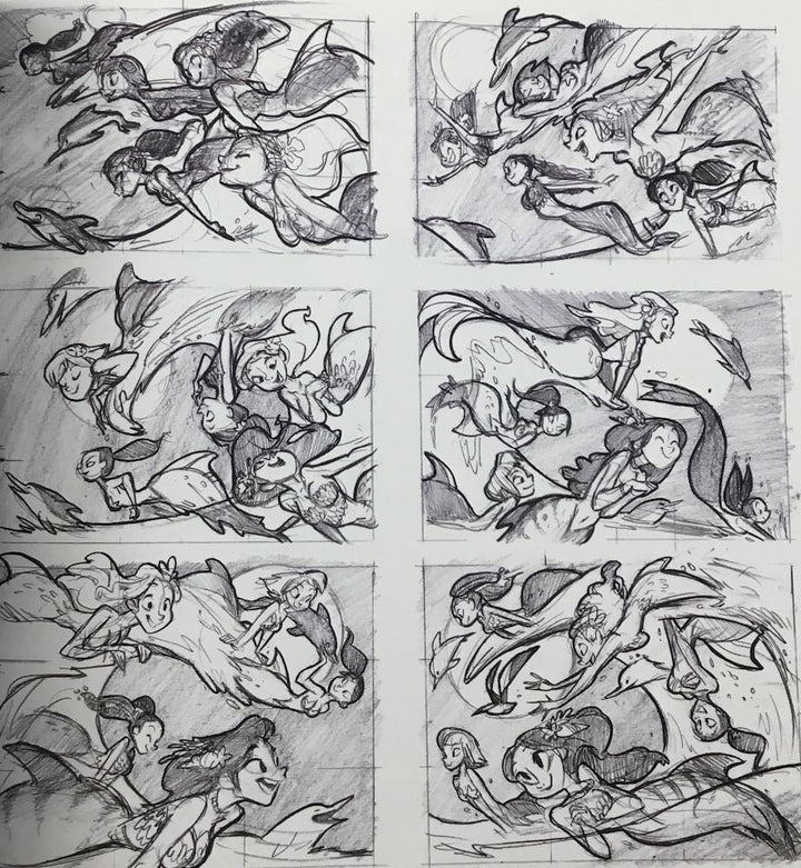 For the Love of Lines Vol. 3: Fish Out of Water - Inscribed with a Drawing