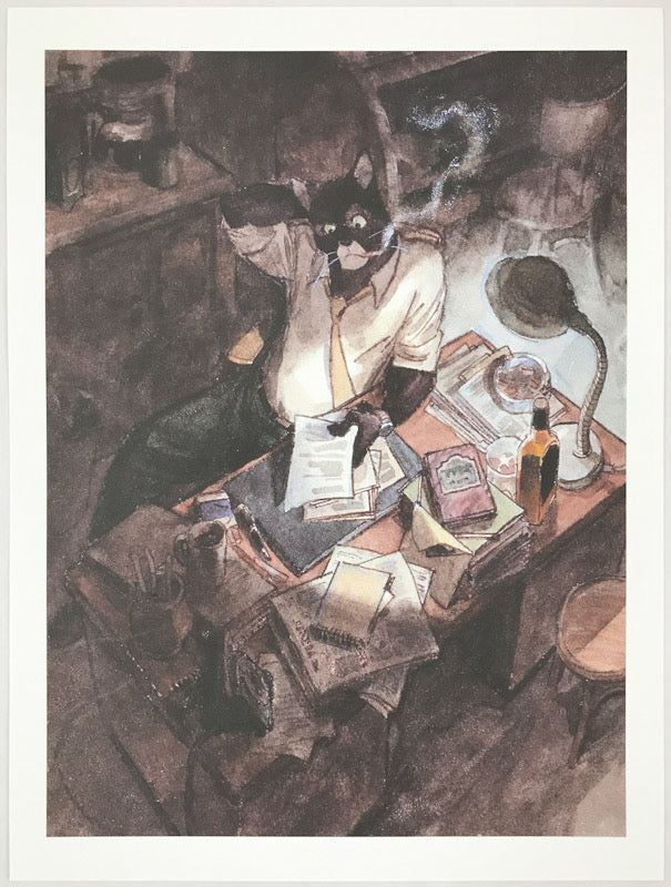 Blacksad Promotional Print: Perplexed