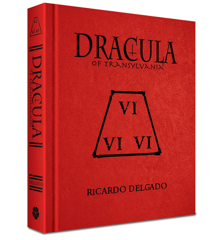 Dracula of Transylvania - Signed & Numbered Red Leatherbound Hardcover