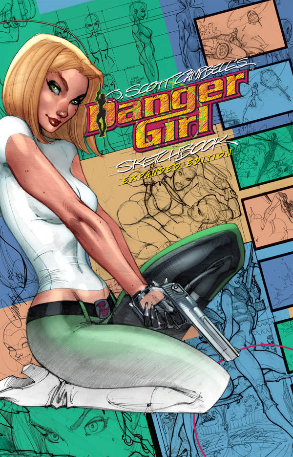 J. Scott Campbell Danger Girl Sketchbook - Hardcover