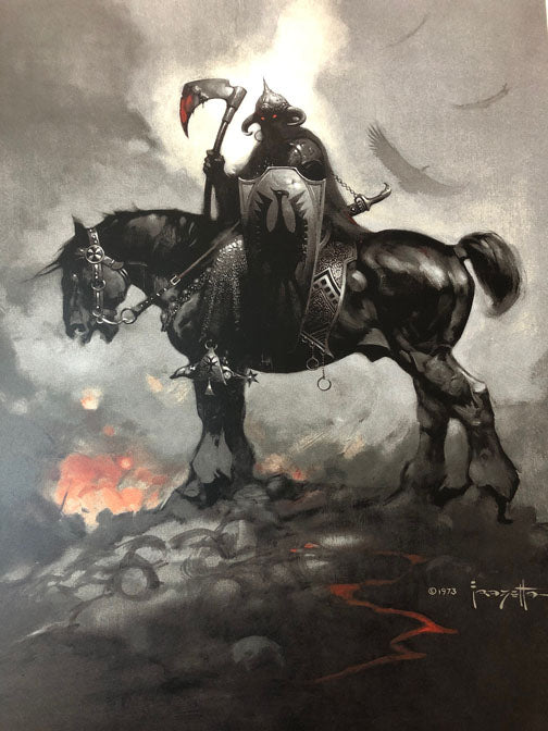 Frank Frazetta: Worlds - Death Dealer Print - Artist's Proof Variant