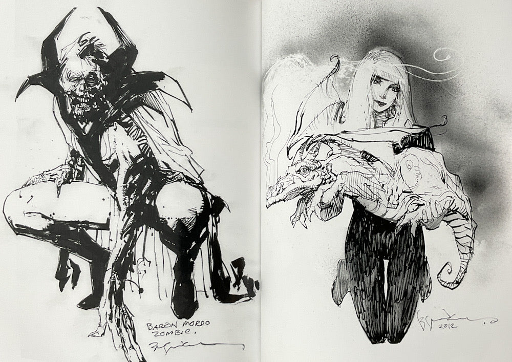 Bill Sienkiewicz Sketchbook 2015