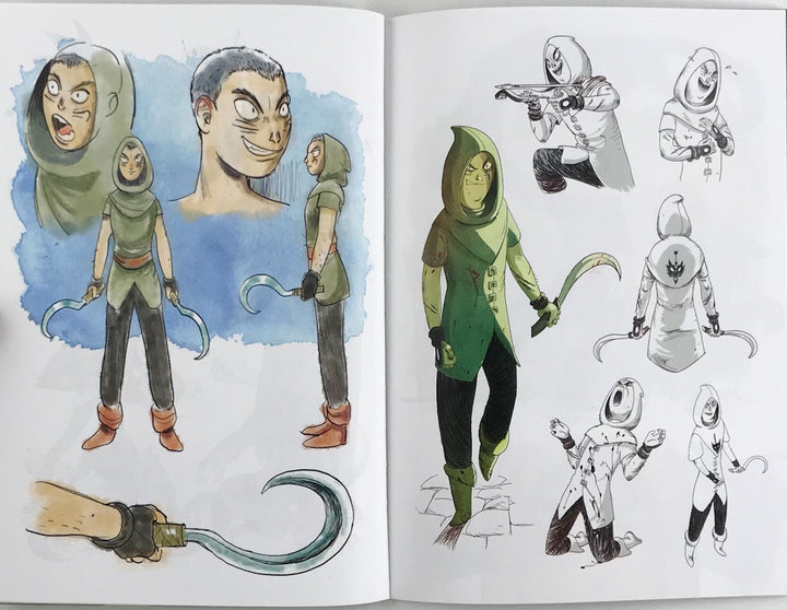 Girl And Wolf - Artbook