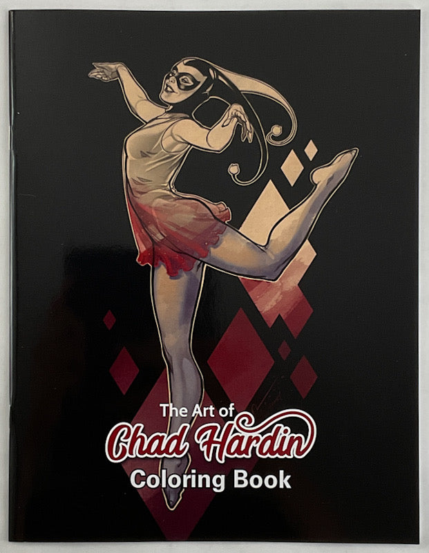 The Art of Chad Hardin Coloring Book - Signed