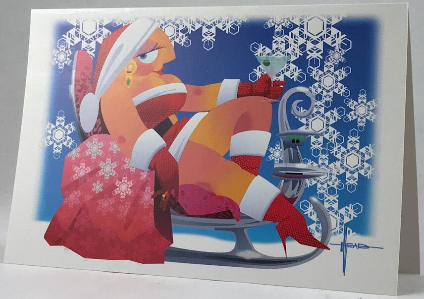 Syd Mead's 2006 Christmas Card