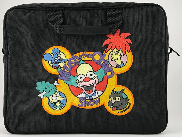 The Krusty the Clown Show Computer / Messenger Bag - The Simpsons Crew Gift