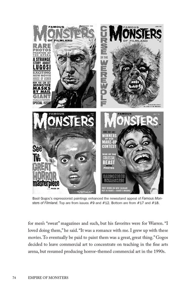 James Warren, Empire of Monsters: The Man Behind Creepy, Vampirella, and Famous Monsters