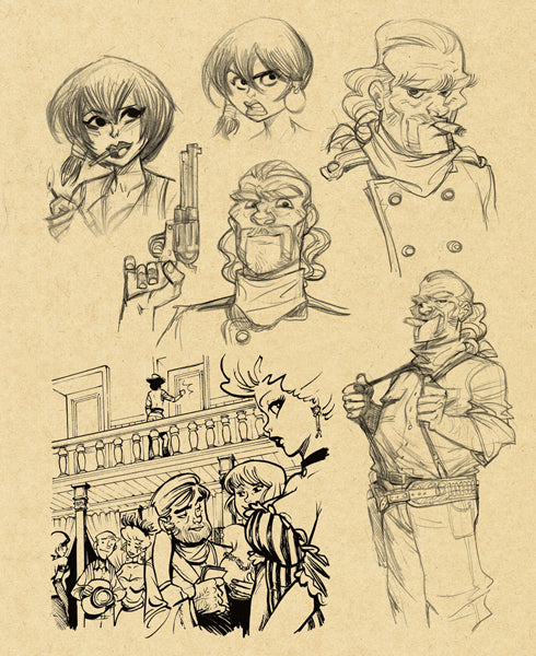 El Gunto Sketchbook - Signed & Numbered