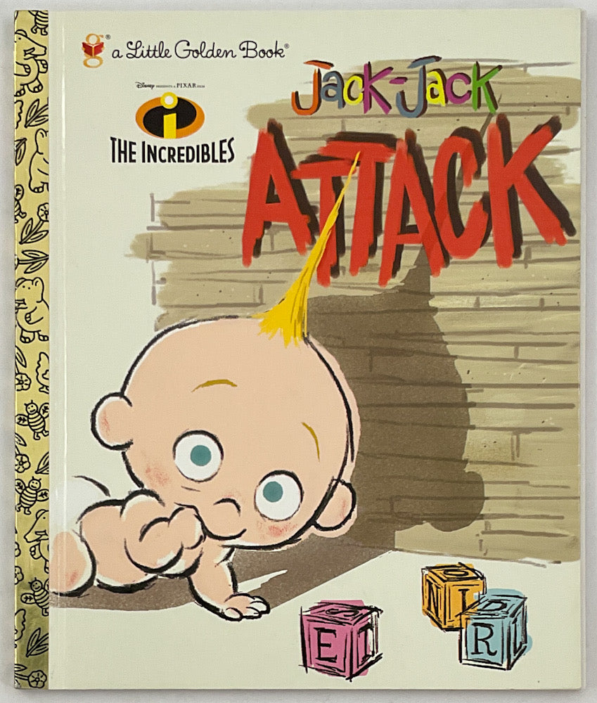 Jack-Jack Attack Little Golden Book