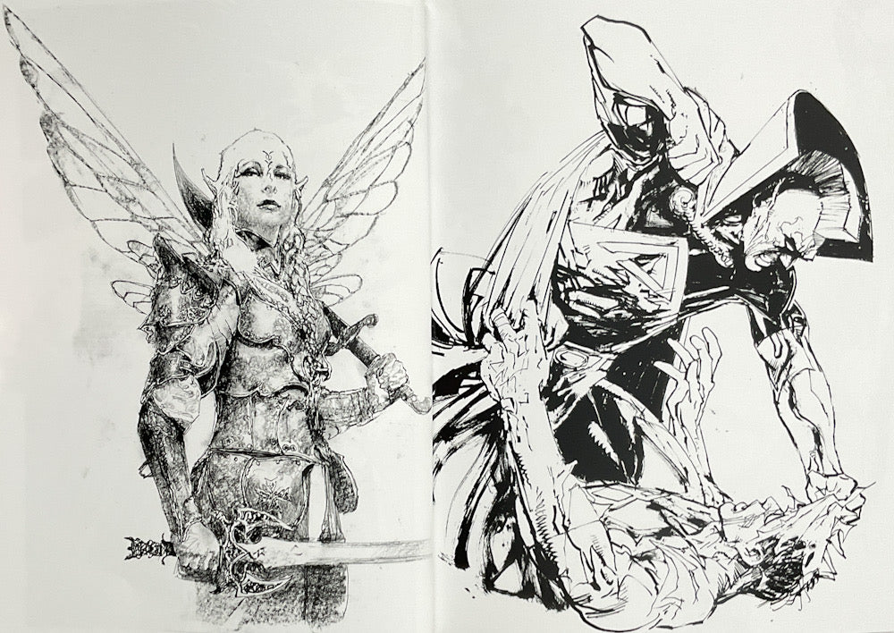 Bill Sienkiewicz Sketchbook 2015