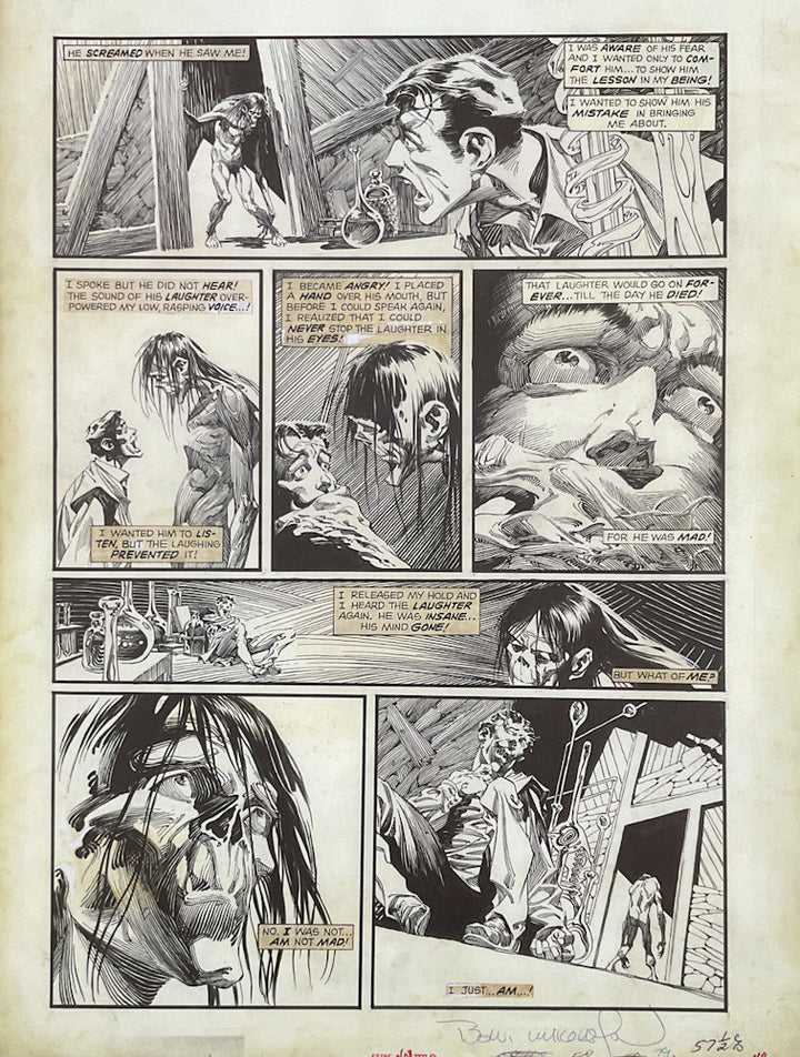 Bernie Wrightson's The Muck Monster: Artist's Edition Portfolio - Limited Edition