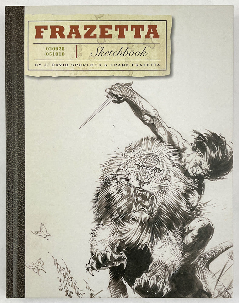 The Frazetta Sketchbook - Hardcover