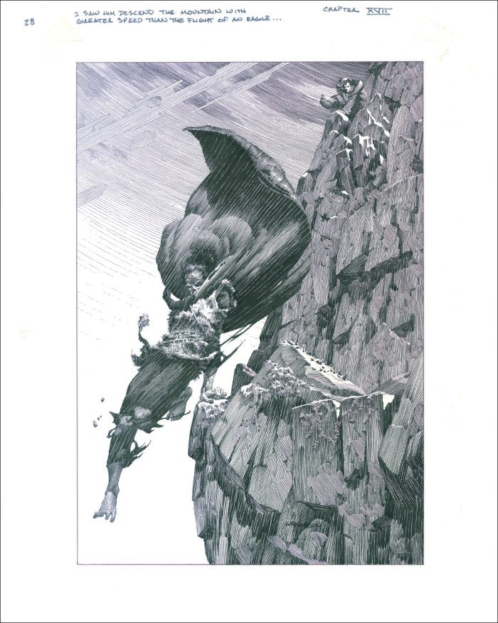 Frankenstein "The Flight of an Eagle" Artist Edition - Limited Edition Print