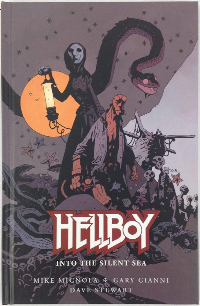 Hellboy: Into the Silent Sea - First Printing Signed by Mike Mignola and Gary Giann