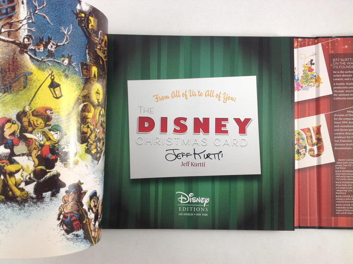 From All of Us to All of You: The Disney Christmas Card - Signed First Edition