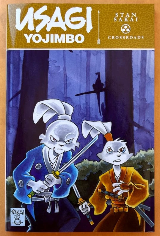 Usagi Yojimbo Book 37: Crossroads - Limited Hardcover Edition - Signed
