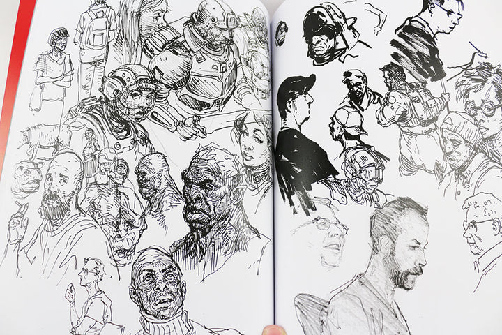 Karl Kopinski - Sketchbook Vol. 3