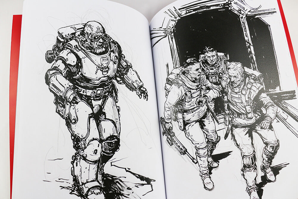 Karl Kopinski - Sketchbook Vol. 3