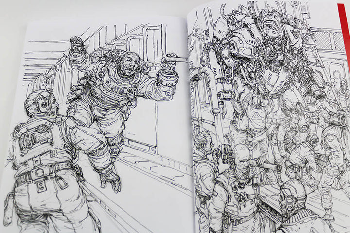 Karl Kopinski - Sketchbook Vol. 3