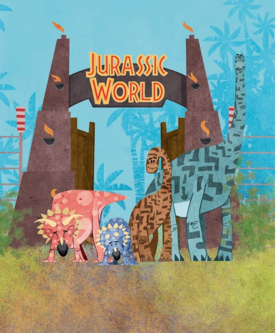 Mr. DNA's Book of Dinosaurs (Jurassic World) Little Golden Book