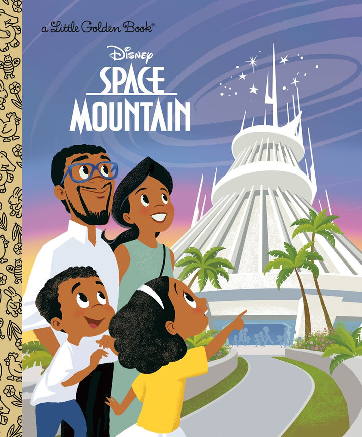 Space Mountain Little Golden Book