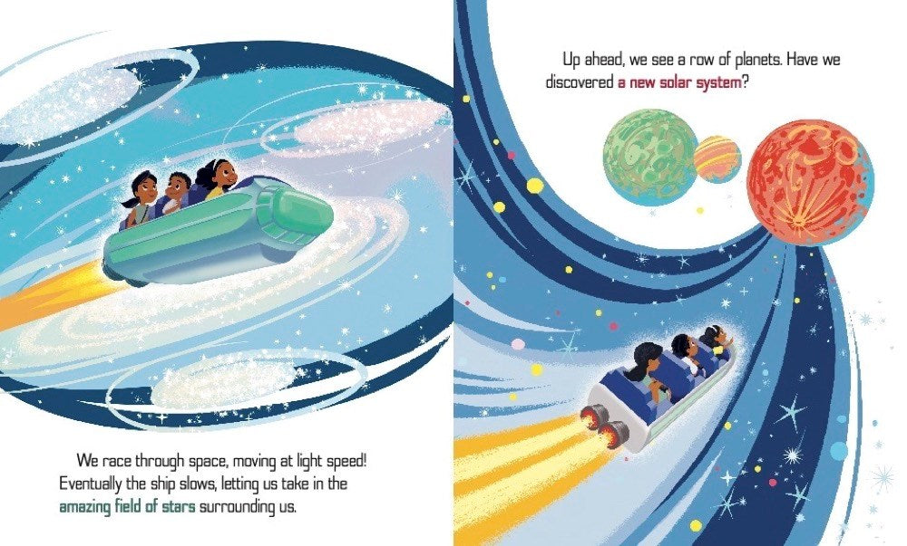 Space Mountain Little Golden Book