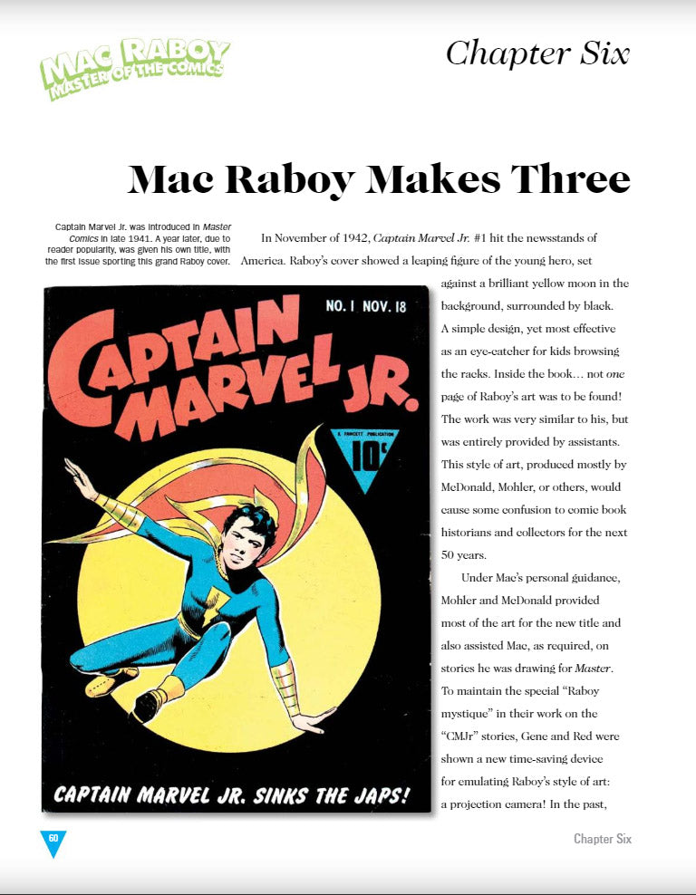 Mac Raboy: Master of the Comics - Hardcover First – Stuart Ng Books