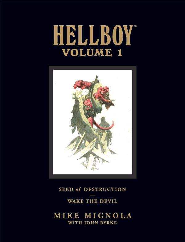 Hellboy Library Edition Volume 1: Seed of Destruction and Wake the Devil