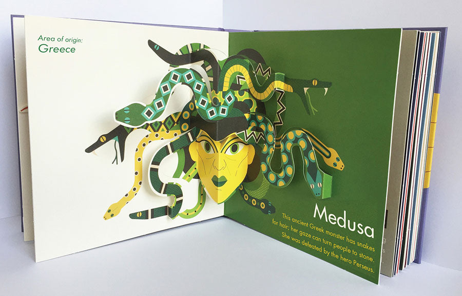 mythological monsters book My First Pop-Up Mythological Monsters – Stuart Ng Books