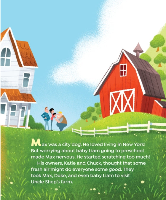 The Secret Life of Pets 2: Max on the Farm!: A Little Golden Book