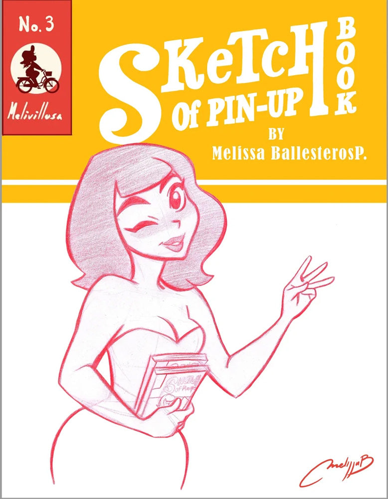 Sketchbook of Pin-Up No. 3 - Signed