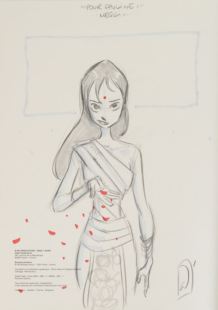 Belladone, Tome 1: Marie - Collection 2B - Inscribed with a Drawing