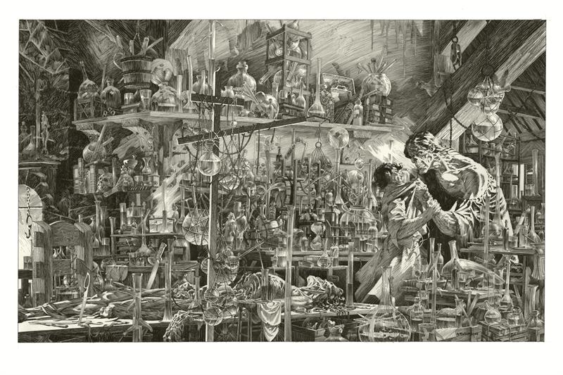 Frankenstein "...I Shall Be With You On Your Wedding Night" Artist Edition - Limited Edition Print