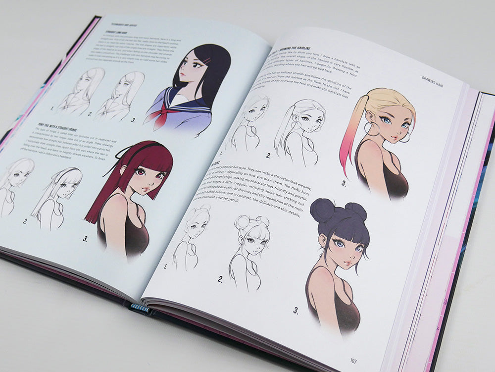 Sketch with Asia: Manga-inspired Art and Tutorials by Asia Ladowska