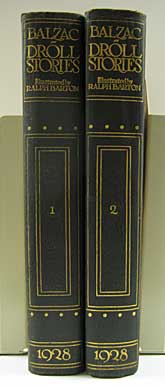 Droll Stories By Balzac (2 Volumes) (Signed By The Publishers & Numbered)
