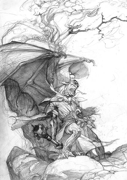 Source of Imagination - Sketches / Bron Van Verbeelding - Schetsen