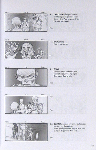 Dante 01: Le Storyboard Du Film