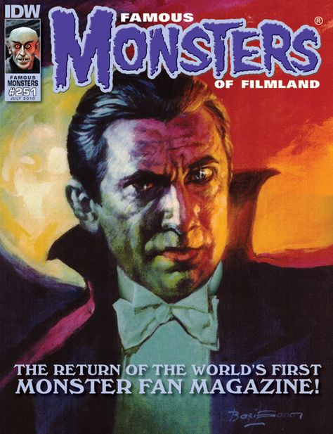 Famous Monsters of Filmland #251 - Basil Gogos Variant Cover