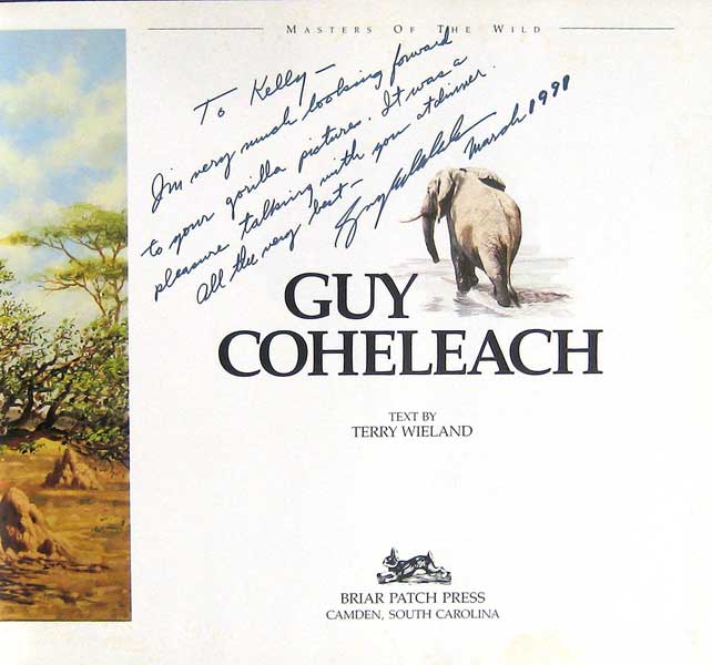 Guy Coheleach: Masters Of The Wild - Signed