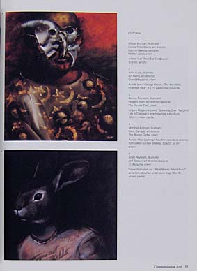 Communication Arts Illustration Annual 1984