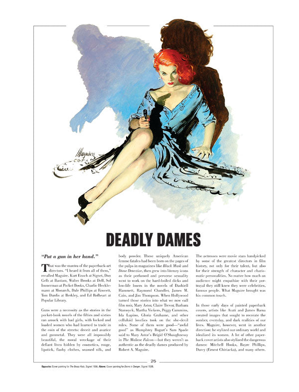 Dames, Dolls, and Gun Molls: The Art of Robert A. Maguire