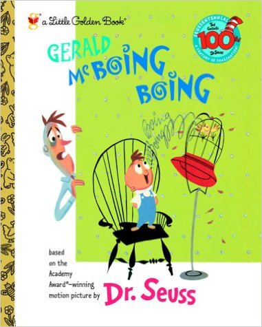 Gerald McBoing Boing Little Golden Book