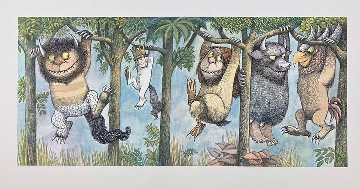 Hanging from Tree Limbs - Where the Wild Things Are - Limited Edition Print