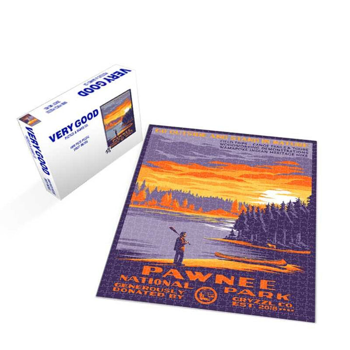 Pawnee National Park (Variant) Jigsaw Puzzle and Poster - Limited Edition