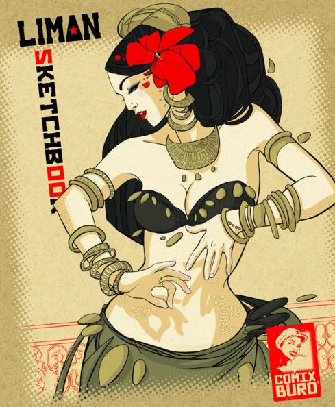 Liman Sketchbook - Signed and Numbered