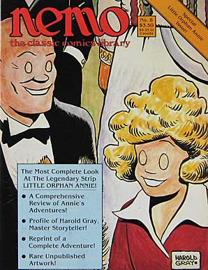 Nemo: The Classic Comics Library #8 - featuring Little Orphan Annie