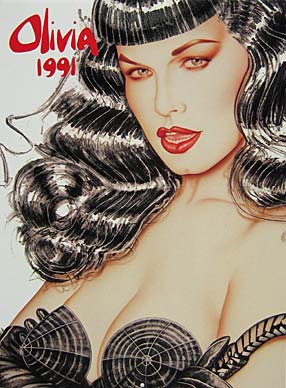 Olivia 1991 Calendar