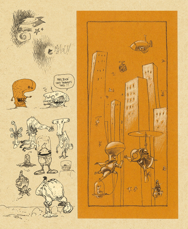 Augustin Sketchbook - Signed & Numbered